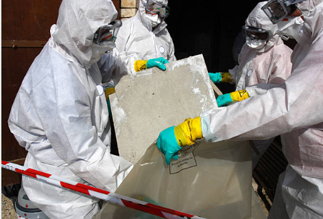 Asbestos-removal