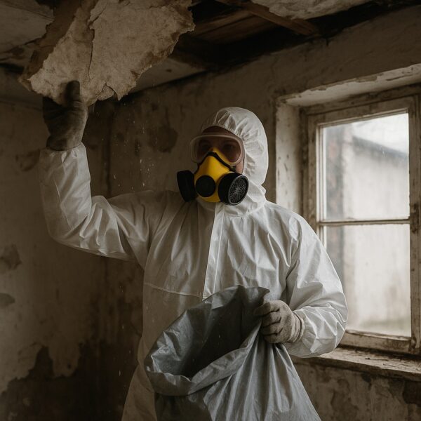 asbestos ceiling removal